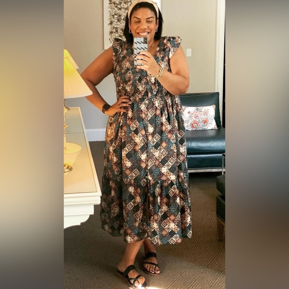 Anthropologie Midi Dress
